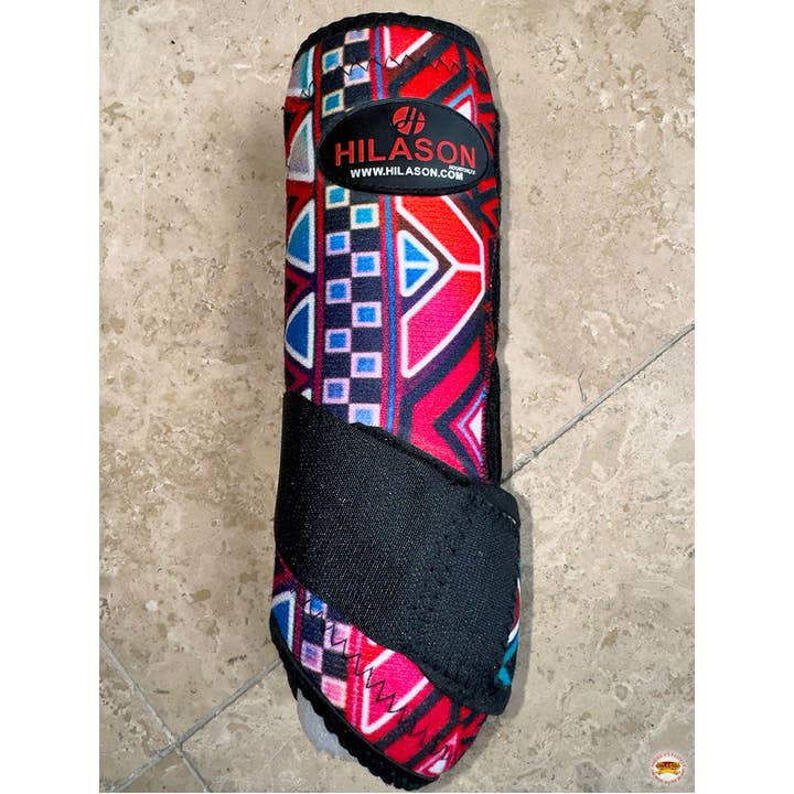 HILASON - Venta al por mayor Equipamiento de equitación - Campanas para caballos sin giro y protectores deportivos para patas delanteras y traseras.