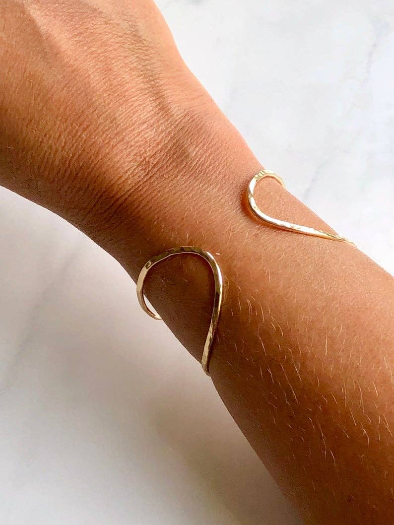 Bonnie Boardman Jewelry - Wholesale Cuff Bracelet - Hammered Wrap Adjustable Cuff2