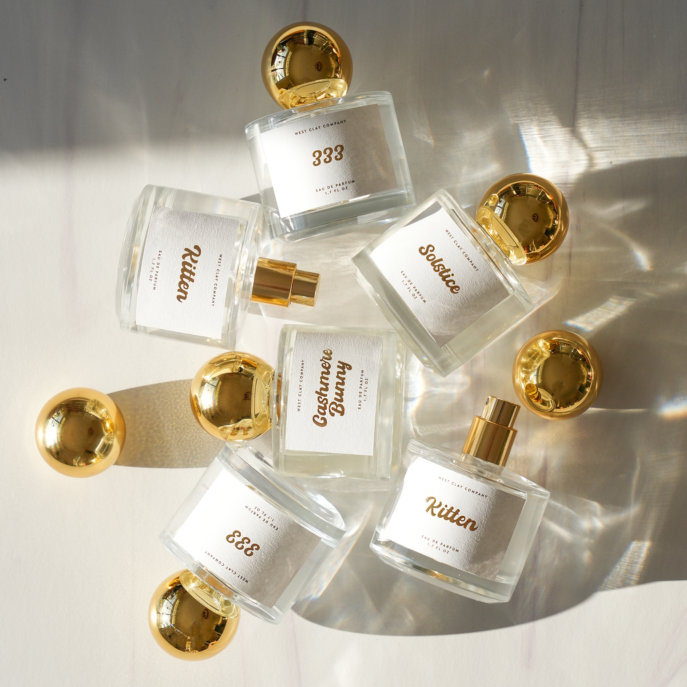 West Clay Company - Wholesale Perfume/Eau de Toilette - Cashmere Bunny 🤎 Perfume - Nontoxic Eau De Parfum 1.7oz3