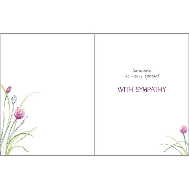 GINA B DESIGNS - Wholesale Sympathy Card - Sympathy Greeting Card - Little Chives