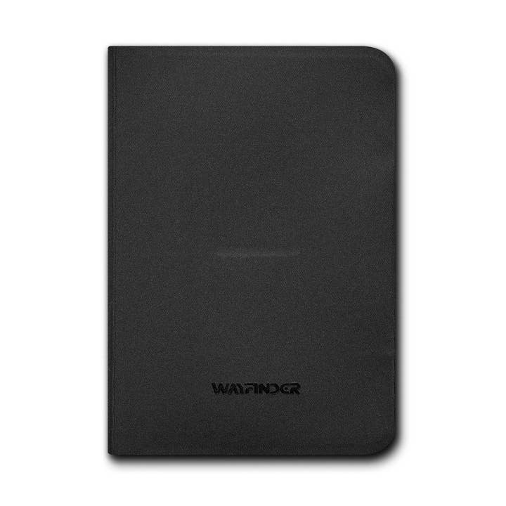 BORDERLESS™ Passport / Notebook Holder - Black for wholesale by WAYFINDER