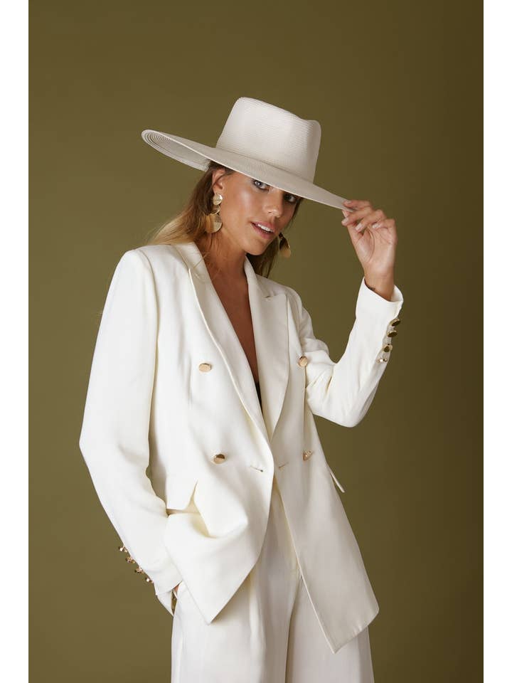 Bruna - Wholesale Pants - Women's - Libi Cream Pants · Iconics ·1