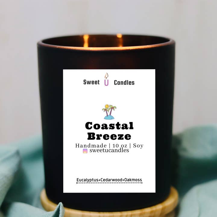 Coastal Breeze Candle for wholesale by Sweet U Candles
