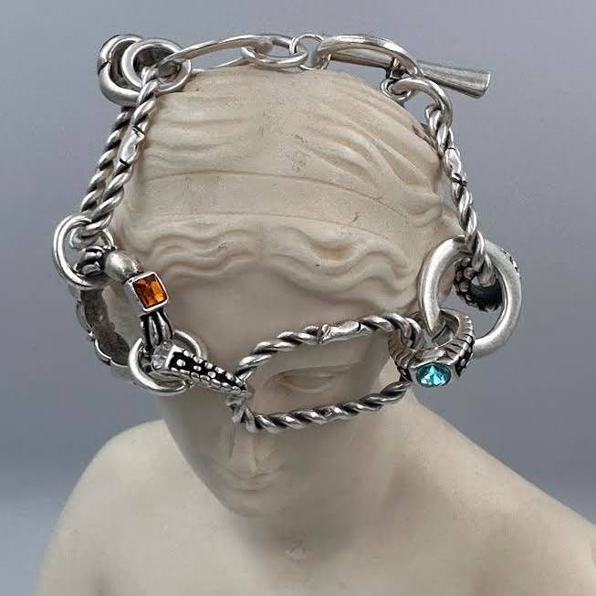 Pulsera de Enlace de Cristal de Bond Circular para venta al por mayor de Volare