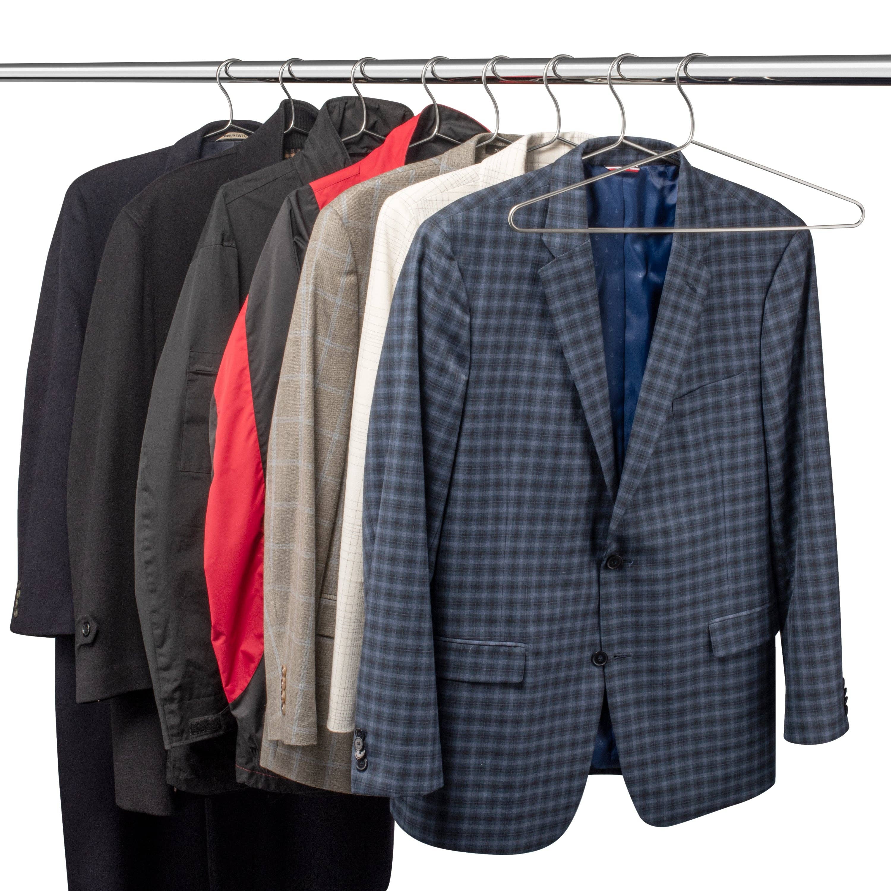 Ergodebrands - Wholesale Clothes Hangers - USTECH Elite Hotel Styled Steel Standard Shaped Hanger4