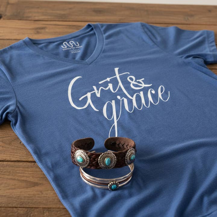 Grit & Grace T-Shirt for wholesale by Running M.A. Supply