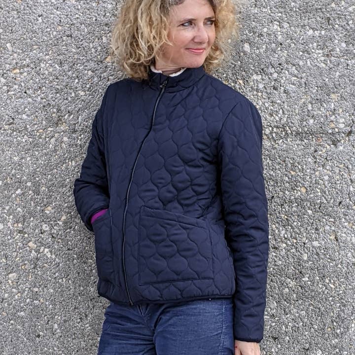 Super Bison - Wholesale Craft Sewing Kit - Happiness Puffer Jacket Pattern from size 32 to 5211