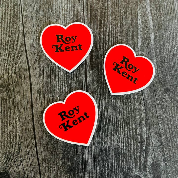 The Silver Spider – Großhandel Aufkleber – Roy Kent Red Heart Sticker zum Valentinstag2