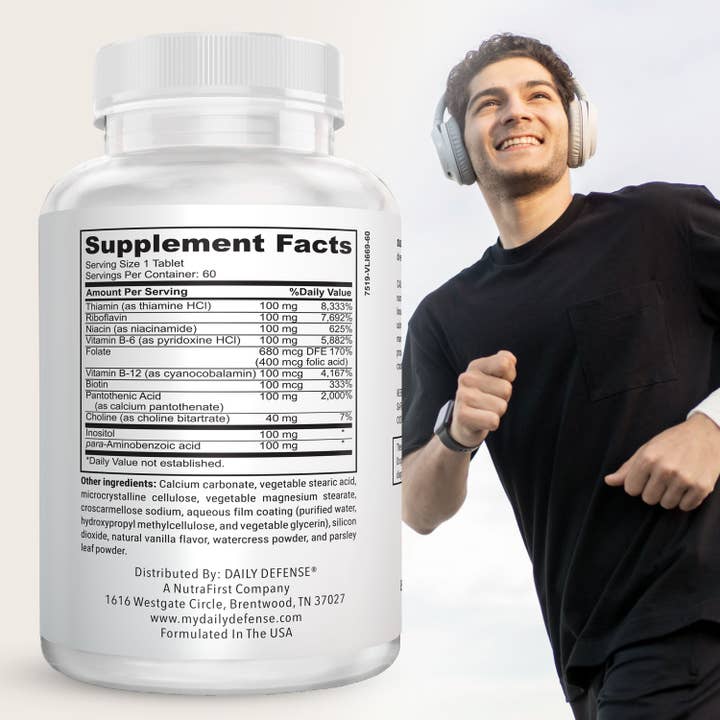 DAILY DEFENSE - Wholesale Oral Supplement/Vitamin - B-100 COMPLEX1