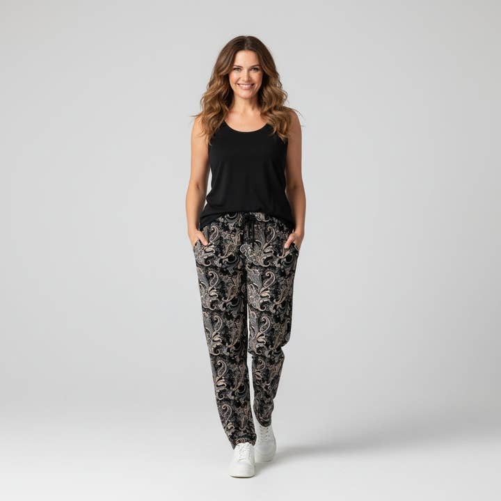 Antika Paisley Lounge-byxor för wholesale av Natopia