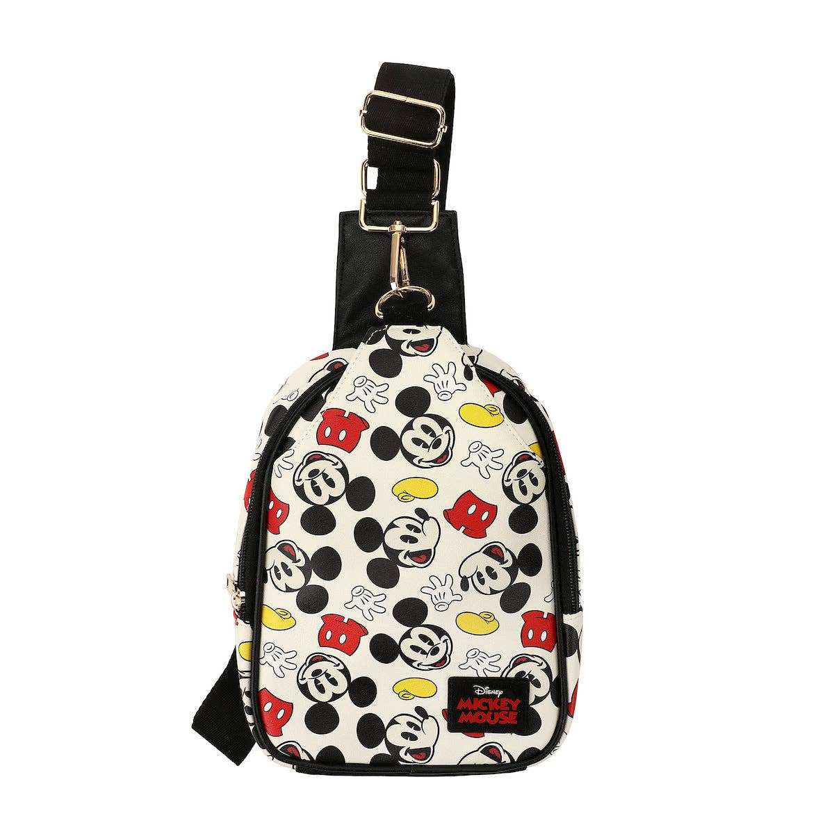 Bioworld Merchandising - Wholesale Crossbody Bag - Unisex - Disney Mickey Mouse Sling Bag0