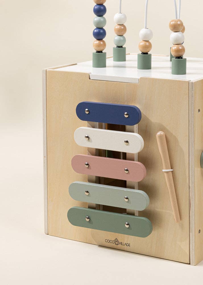 Coco Village - Wholesale Wood Toy - Kids - Wooden Activity Cube18