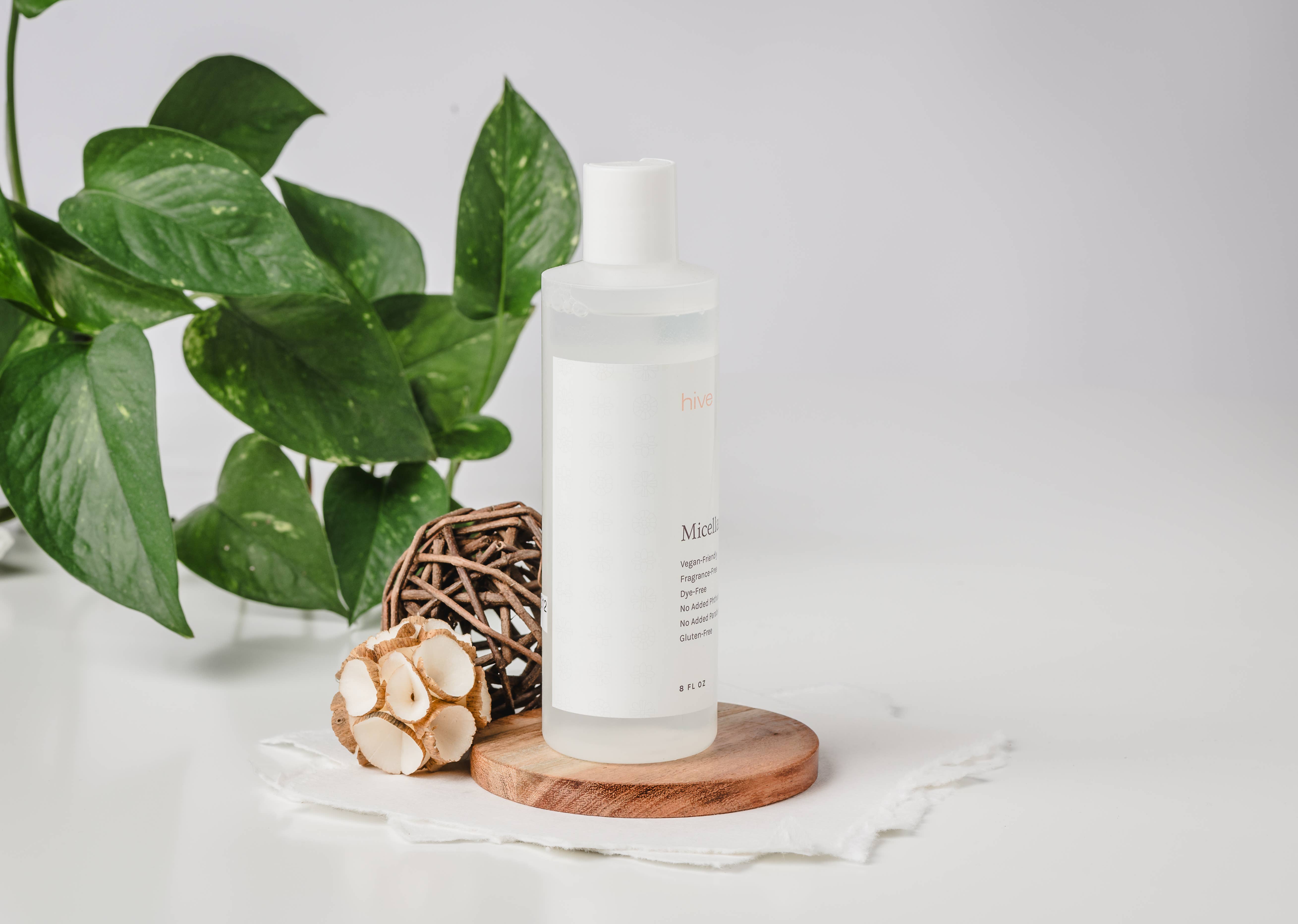 Hive - Wholesale Makeup Remover - micellar water cleanser for gentle facial cleansing 2