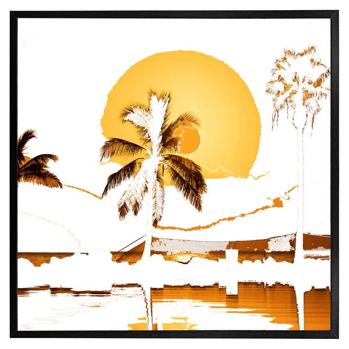 Solnedgang (Billedramme) for engroshandel hos Benjamin Tate Design