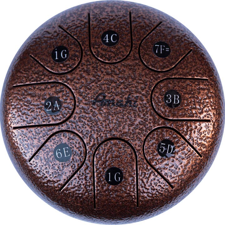 Amahi Ukuleles - Wholesale Muziekinstrument - Amahi 15 cm stalen tongue drum1