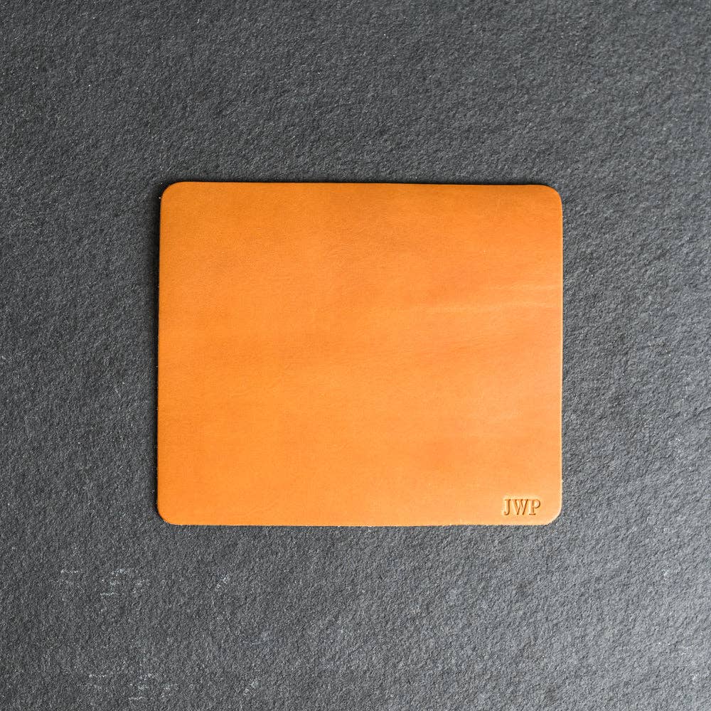 Ox & Pine - Wholesale Mousepad/Trackpad - Leather Mouse Pad - Personalized with Initials, Name, or Logo0
