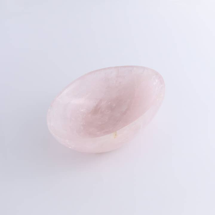 Mi Esperanza Minerals - Wholesale Decorative plate/dish/bowl - Rose Quartz Bowl