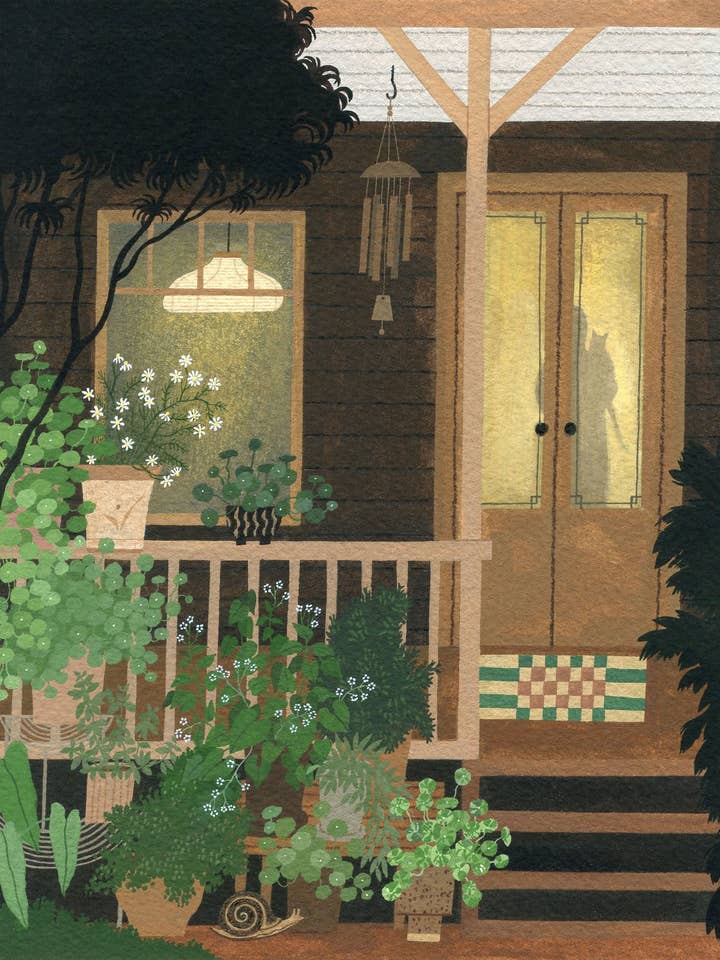 "Late Summer Evening" art print for wholesale by Yelena Bryksenkova