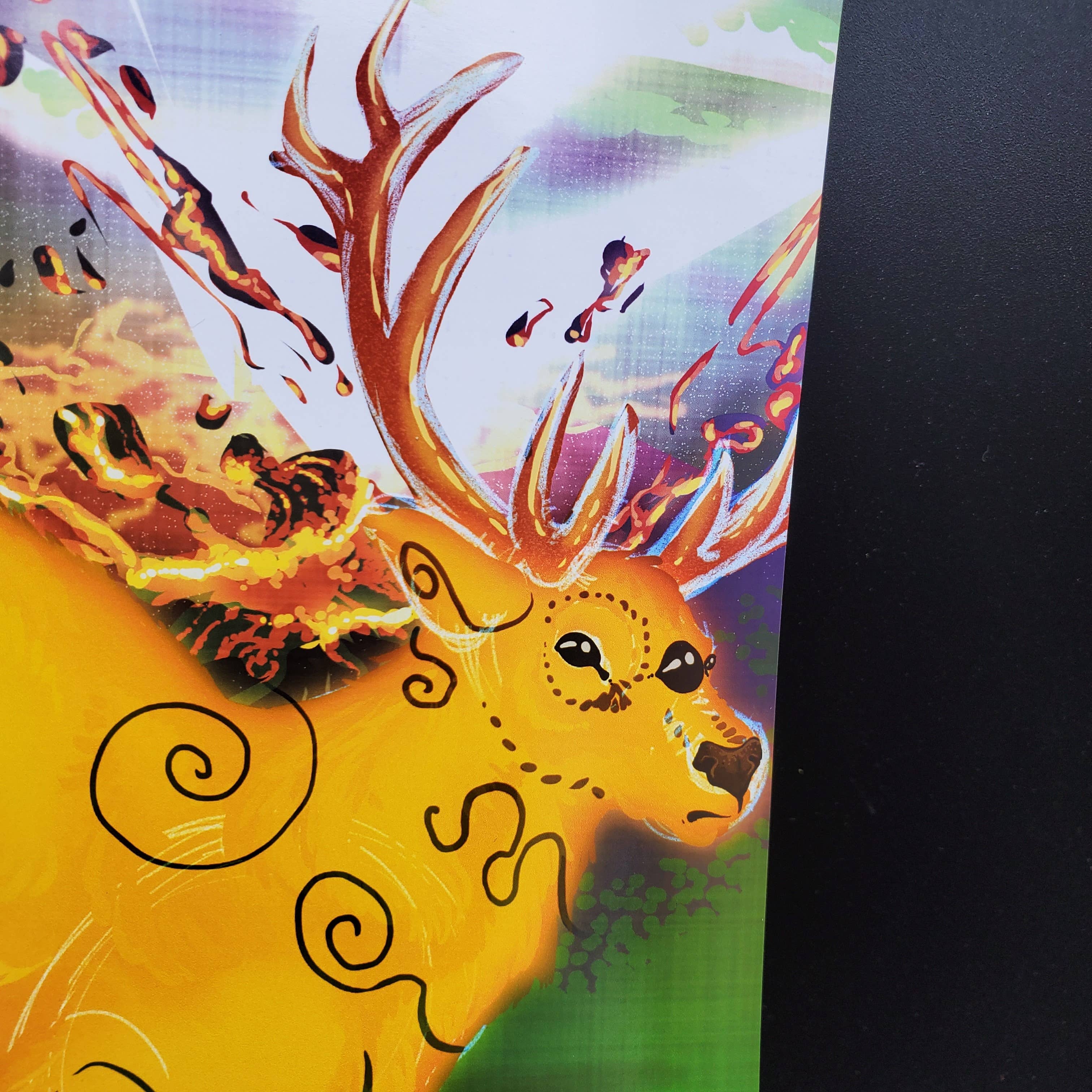 DeadOn Studios - Wholesale Art Print - Golden Hind Art Print2