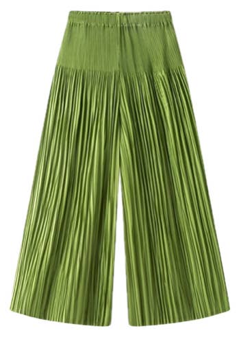 Faltenhose (Grün) für den Großhandel von Ellyndale