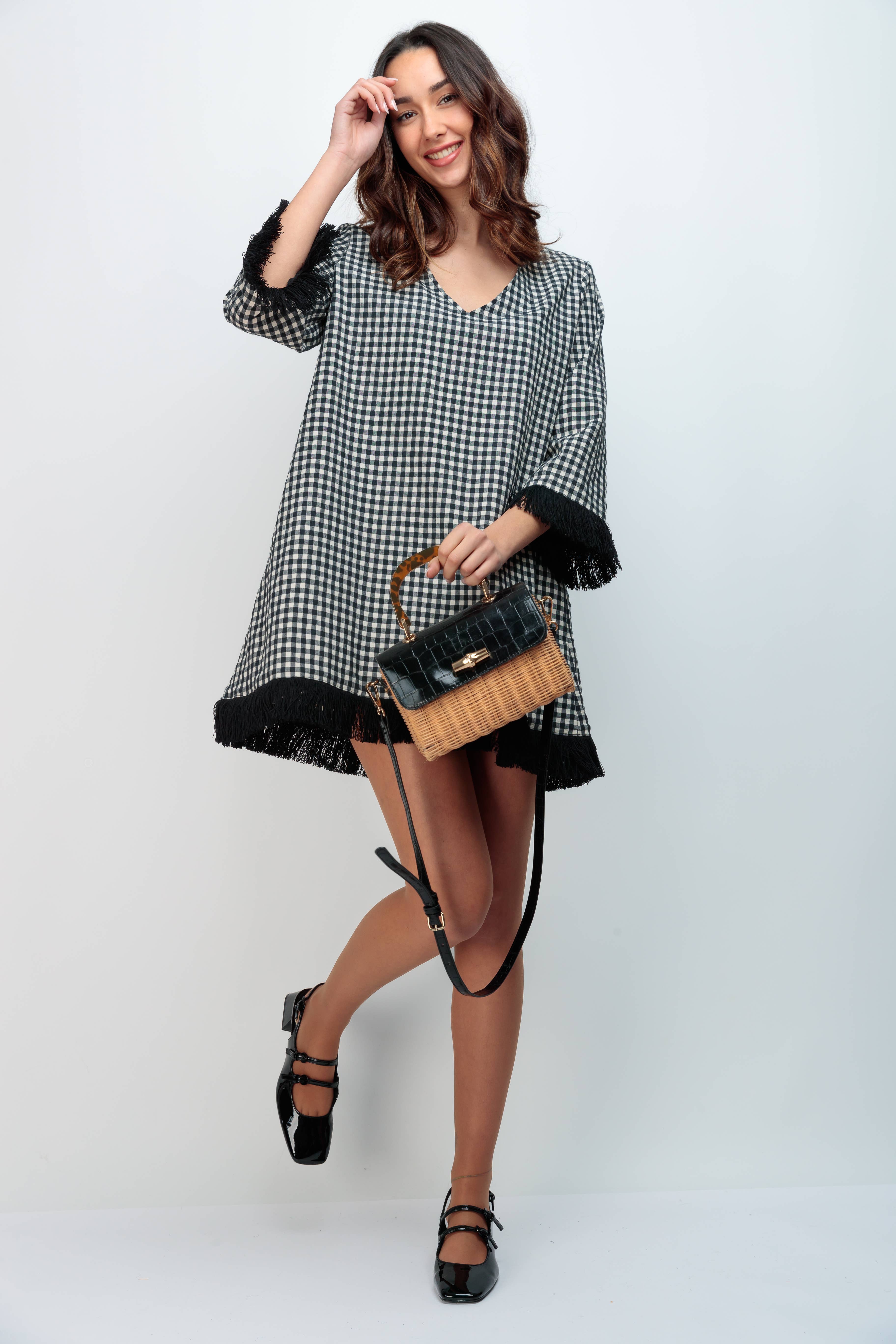 vichy Vichy safari kjole for engroshandel på Faire0