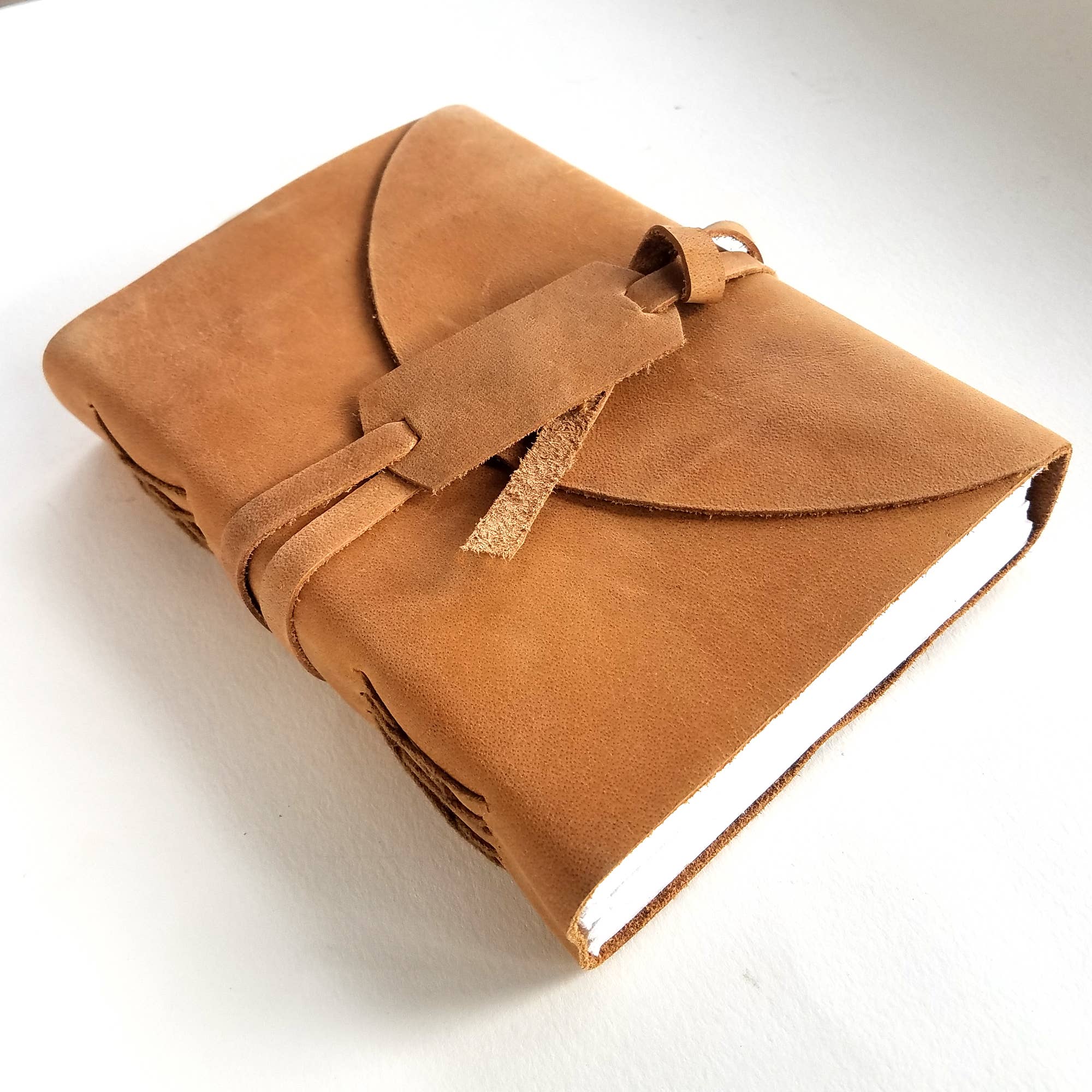 Lyoncraft – Engroshandel Dagbog – Raven Læder Journal med ledning, blank uforet papirbog8