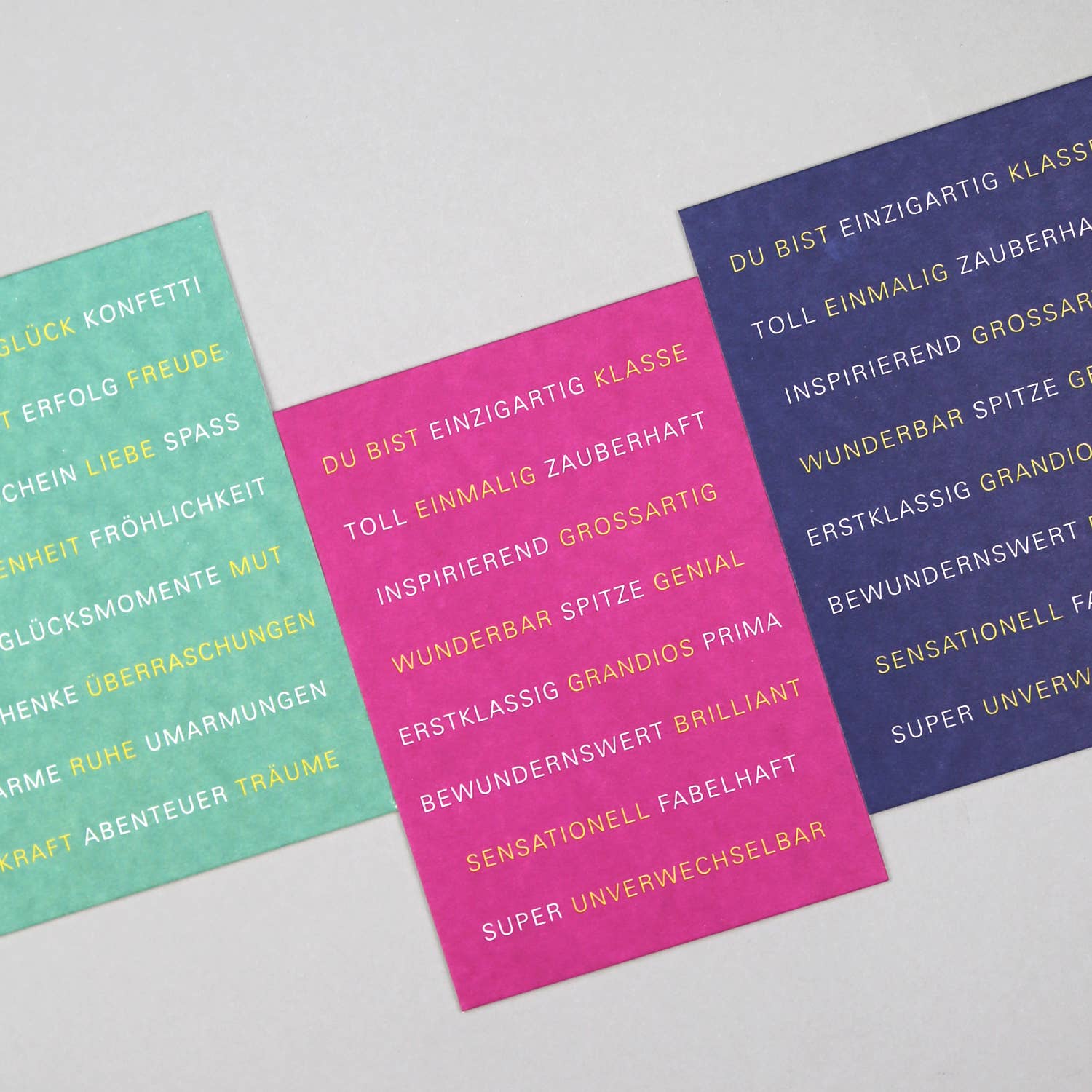 Kunst an Papier - Wholesale Postcard - Woodcut postcard Till Blau5