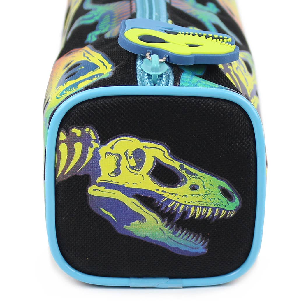 Powell Creative Products Ltd – wholesale Pencil case/pouch – Dinosaurs Pencil Case for Boys in Black & Neon3