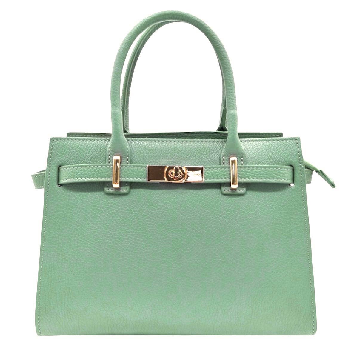 MODARNO - Wholesale Top Handle Bag - Women's - Modarno "Gina" handbag and shoulder bag in genuine leather 28x14x20cm14