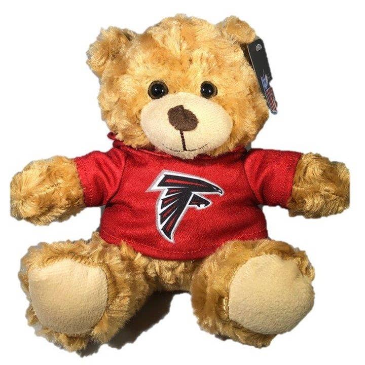 NFL Atlanta Falcons 9" Rally Man Hoodie Bear for wholesale by Gulf Coast Sales