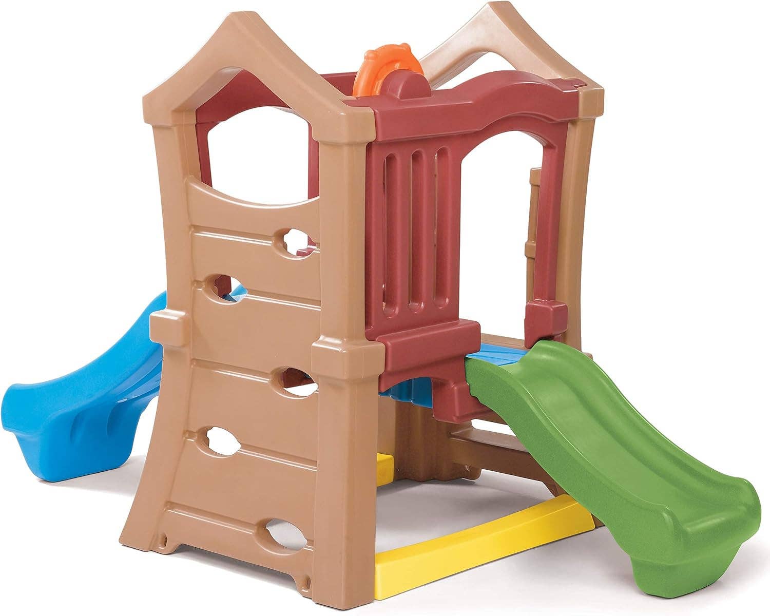 ShipItFurniture - Wholesale Toy Set - Kids - Play Up Double Slide Climber Outdoor Playset For Toddlers Ages 2 To 6 2 Slides7