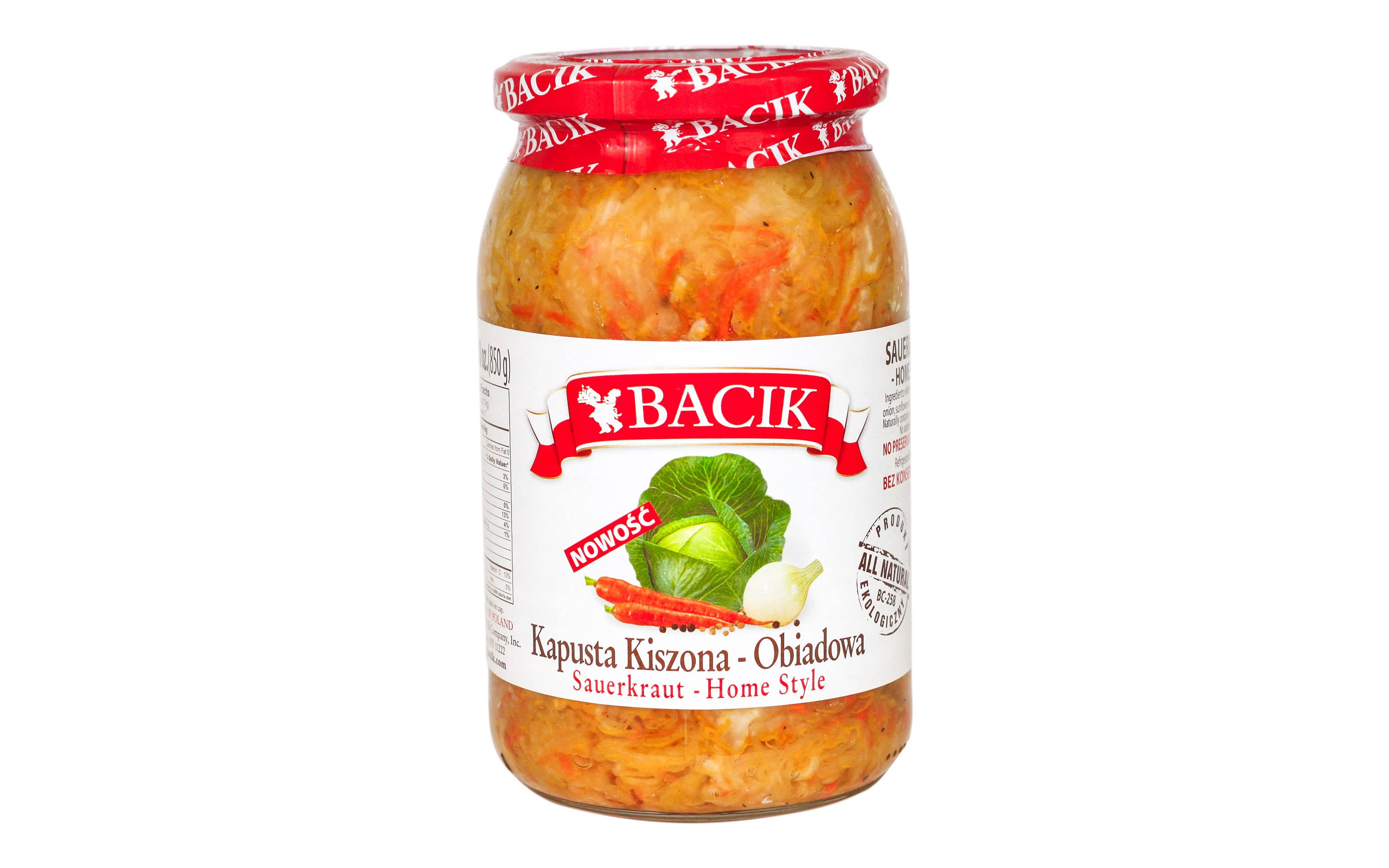 Bacik - Wholesale Pickled Vegetables - Sauerkraut Homestyle0