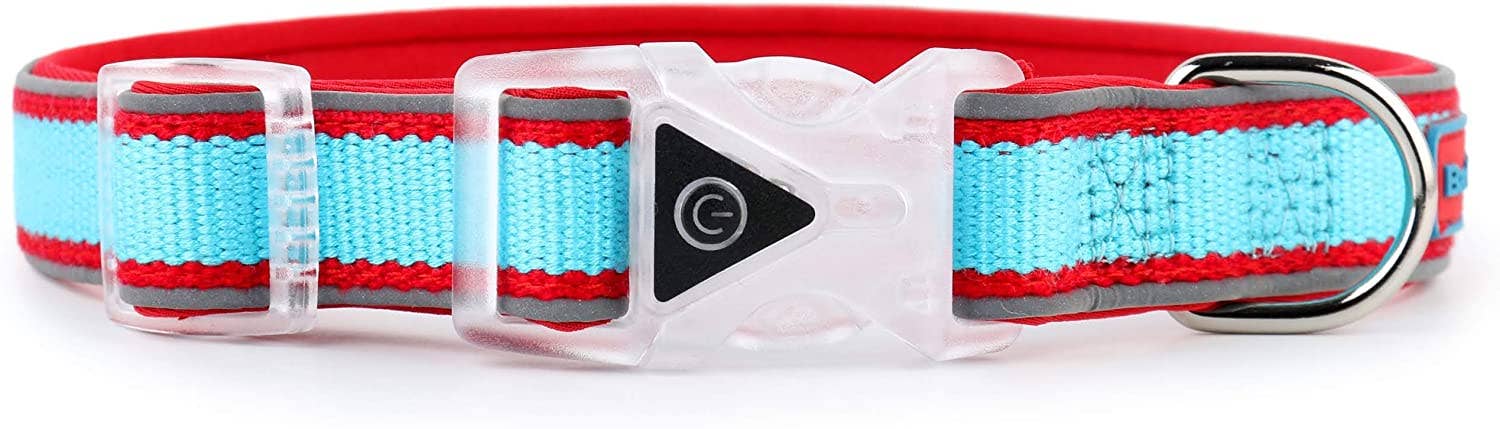 Bark Brite - Wholesale Pet Collar - Dog - Bark Brite Eco-Friendly Bamboo and Neoprene Light Up Collar2