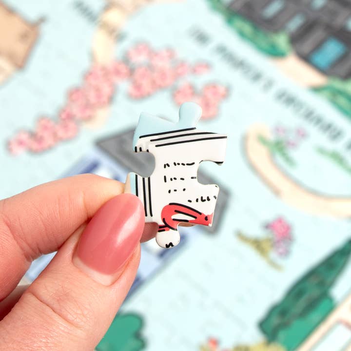 Pippi Post - Wholesale Puzzle - Kids - Little Women Map - 500 Piece Jigsaw Puzzle2