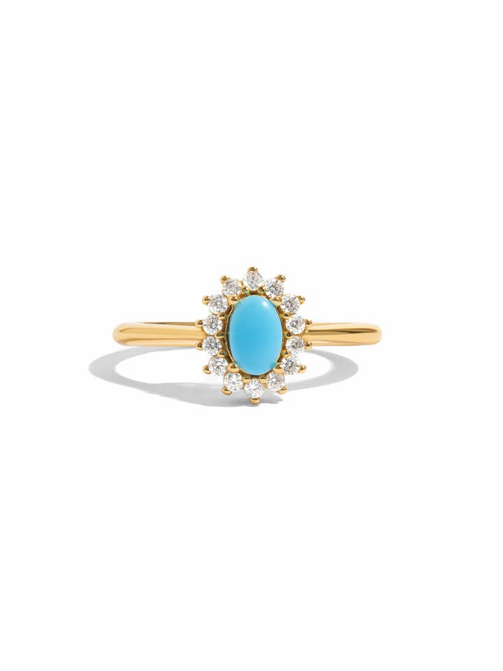 Layla Turquoise Ring for wholesale by Sami Jewels