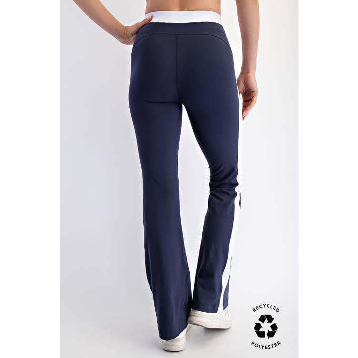 Rae Mode - Wholesale Athletic Pants - Women's - BUTTER SOFT SIDE STRIPE FLARE LEGGINGS15