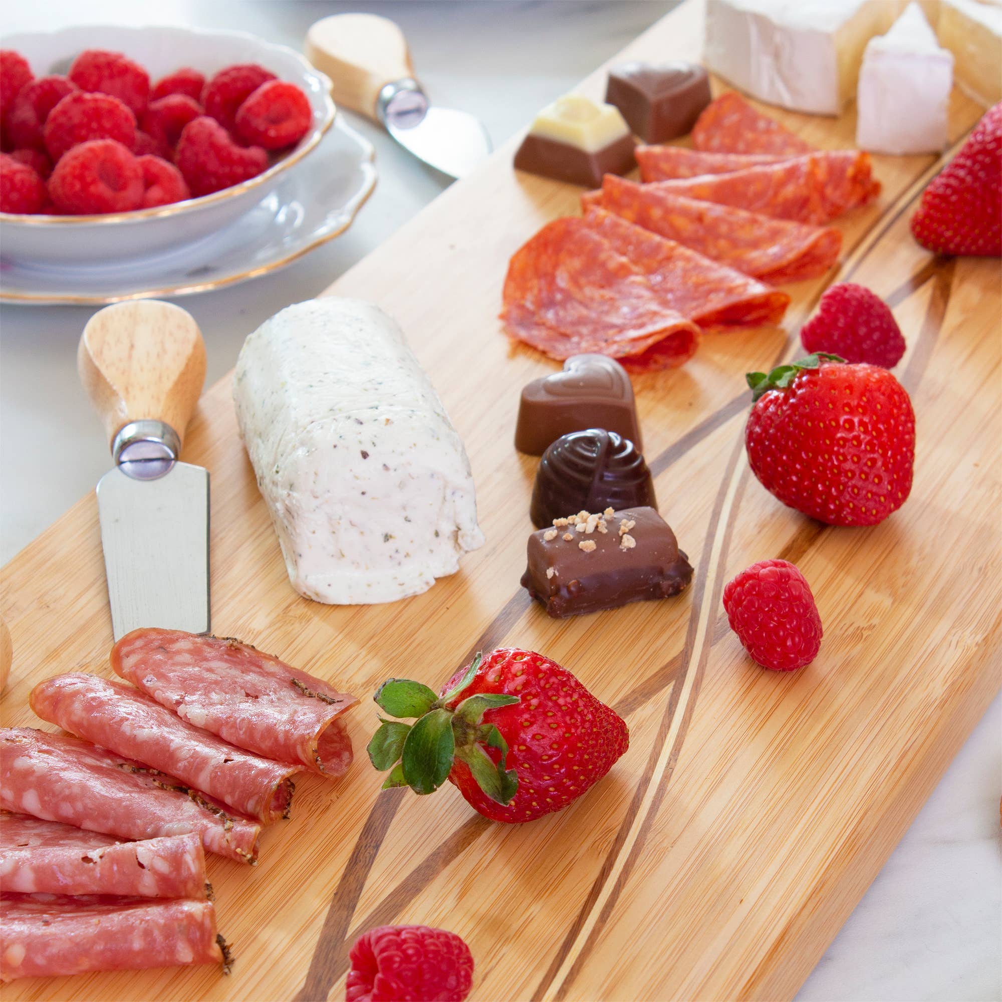 Totally Bamboo - Vendita all'ingrosso Taglieri per formaggio - Tagliere da portata per formaggi Del Mar Charcuterie3