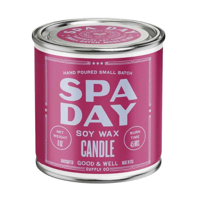 Spa Day Soy Candle for wholesale by Good & Well Supply Co.