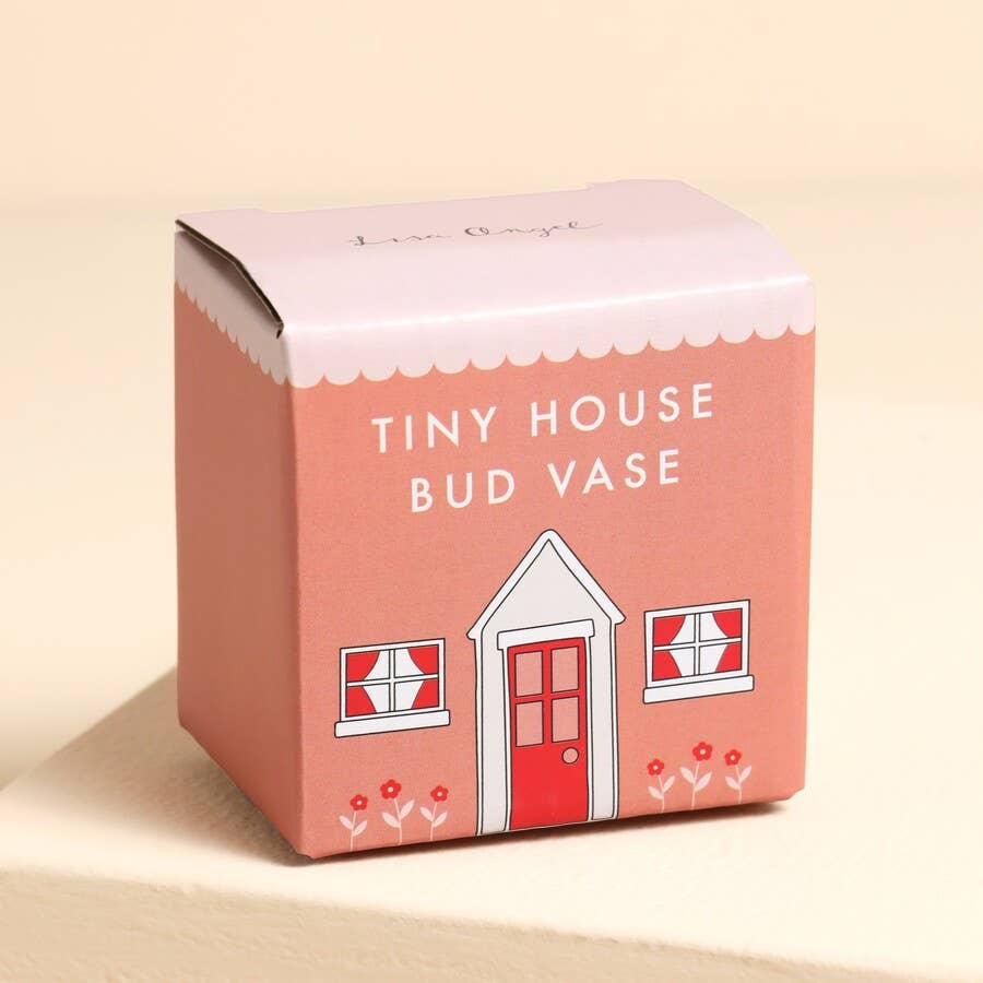 Lisa Angel – wholesale Vase – Tiny Ceramic House Bud Vase2