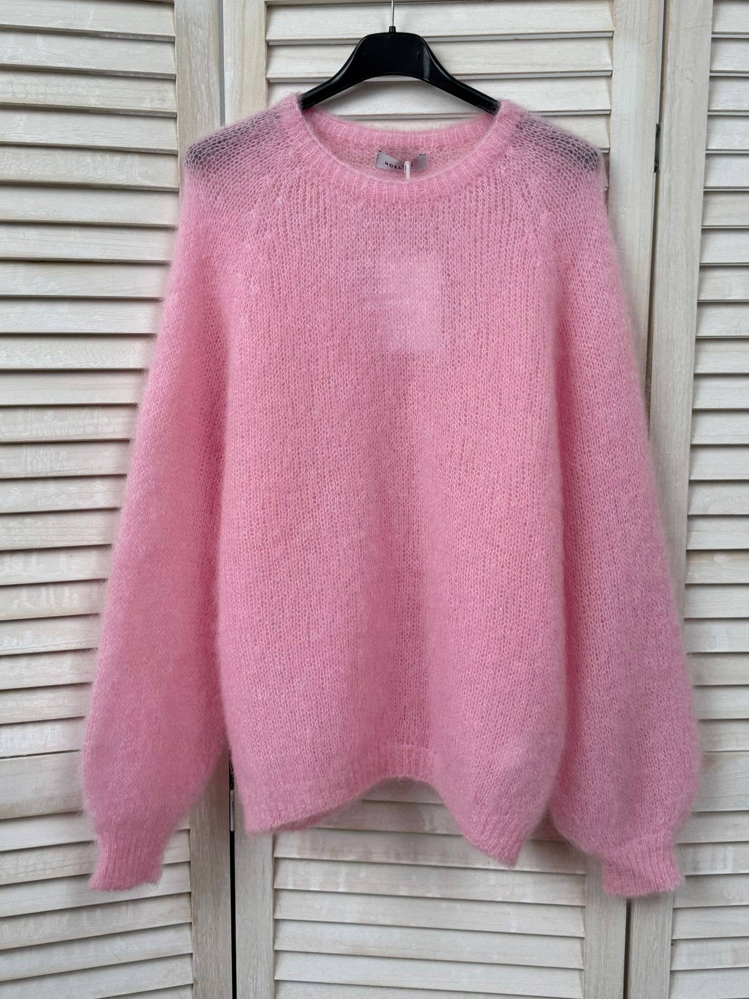 NOELINE – wholesale Knitted jumper – Women′s – 80% kid mohair sweater 30121