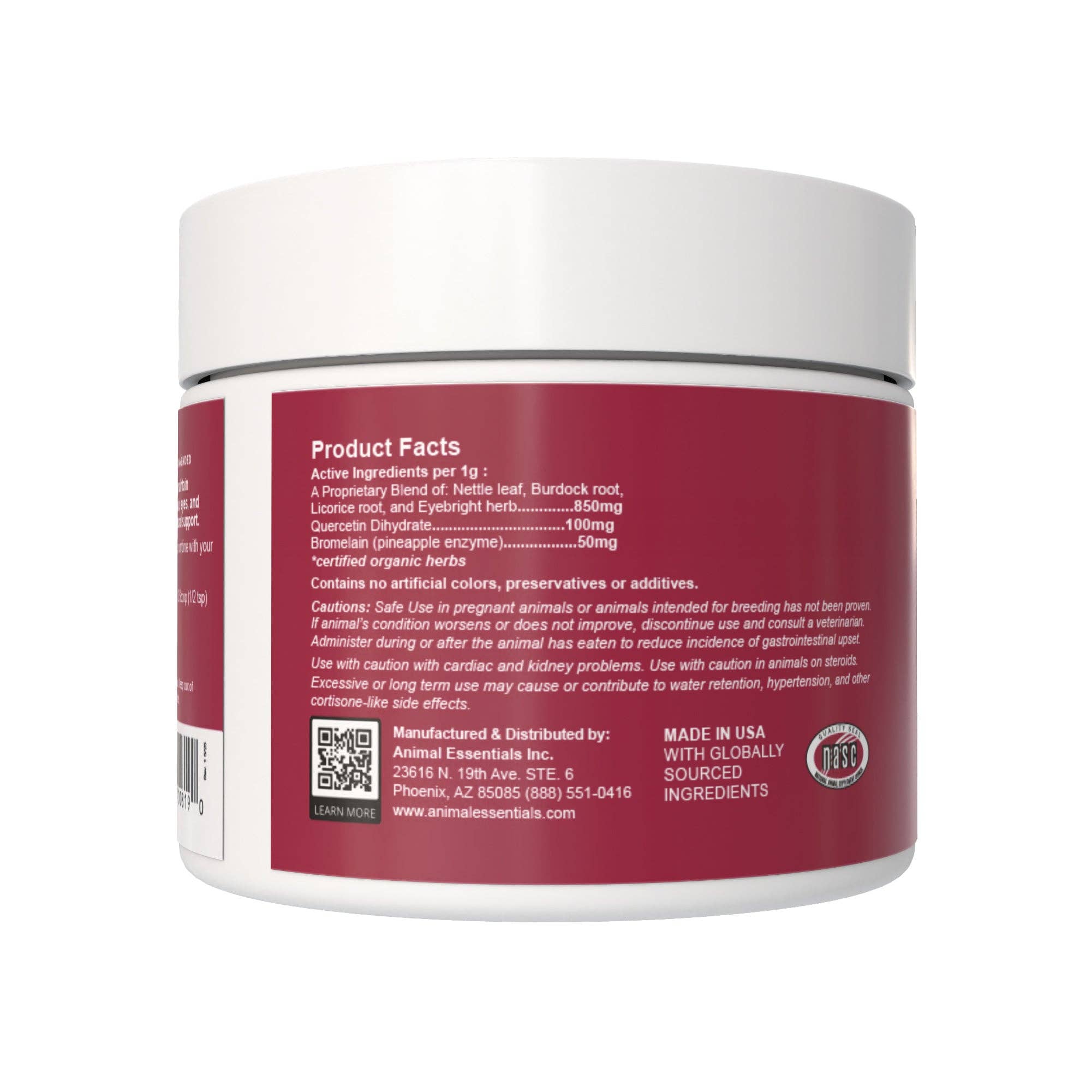 Animal Essentials - Wholesale Pet Supplement - Cat/Dog - Seasonal Allergy Powder + Quercetin | Allergy Support9