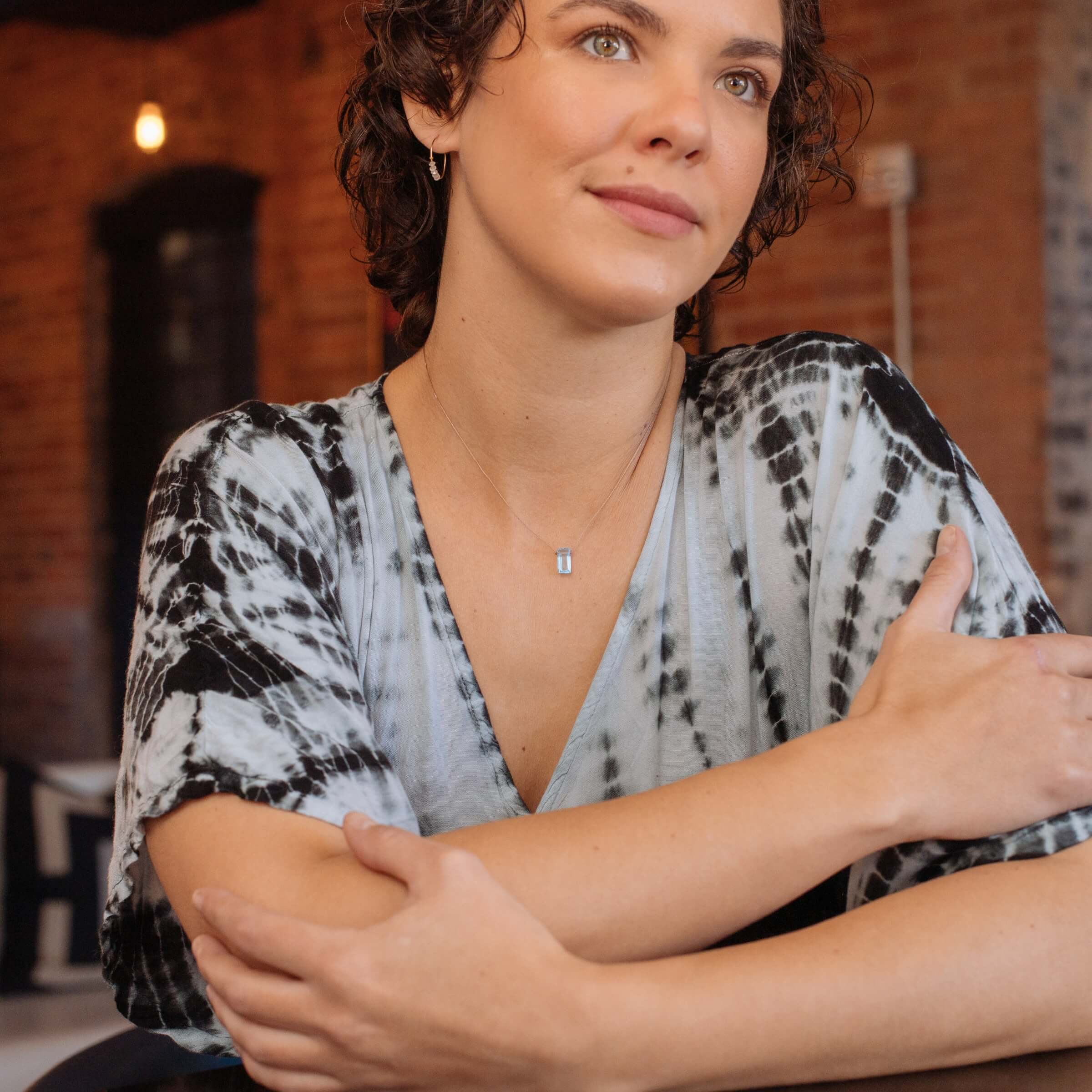 SoulKu - Wholesale Halskettinghanger - Sky Blue Topaas Verfijnde Ketting voor Nieuwe Beginnen3