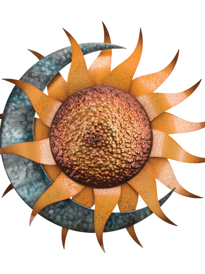 Sun & Moon Wall Decor - 24" for wholesale by Regal Art & Gift
