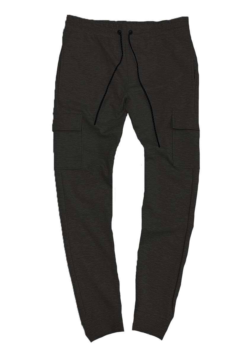 WEIV - Wholesale Athletic Sweatpants/Joggers - Men's - Cotton Polyester Blend Cargo Jogger Sweat Pant4