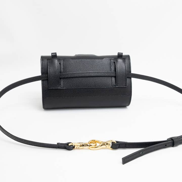 Unofuku - Wholesale Shoulder Bag - Women's - re:credo Noemi 4-Way Shoulder Bag (Black)5