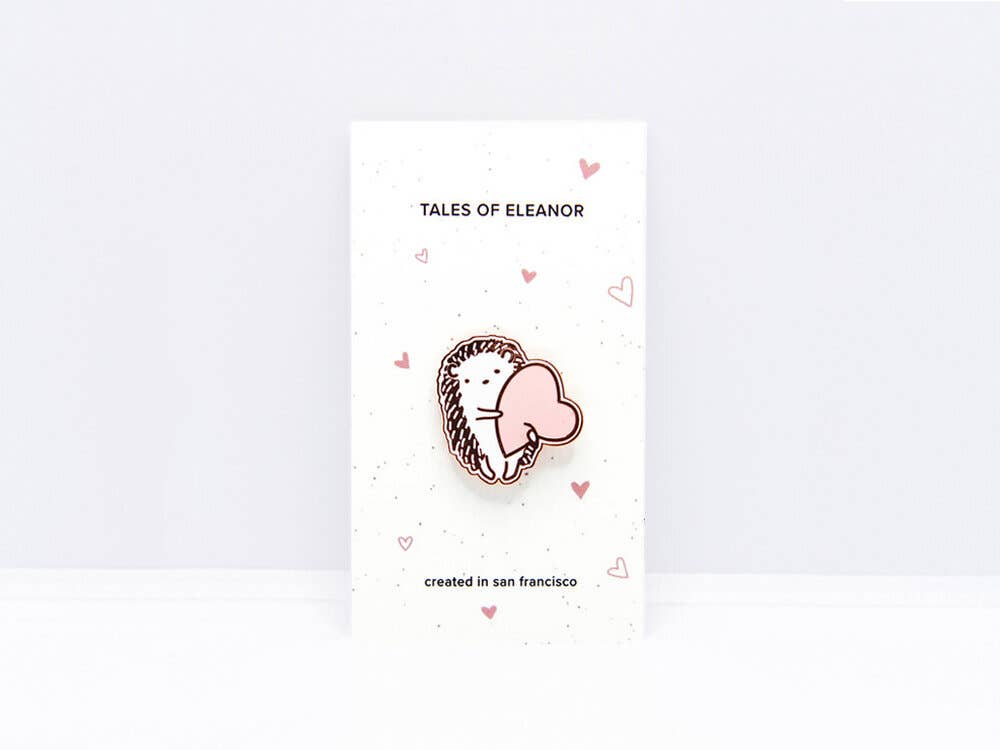 Tales of Eleanor - Wholesale Lapel Pin/Button - Just a Hug Enamel Pin0