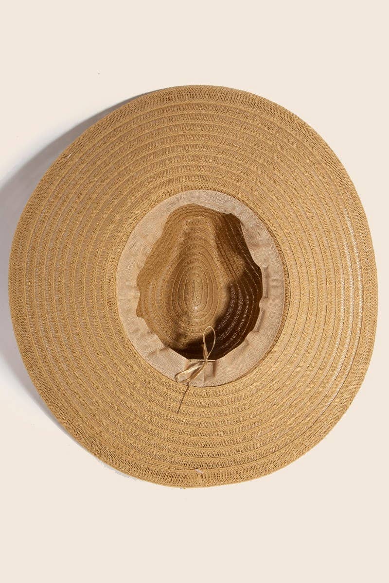Anarchy Street - Wholesale Straw Hat - Women's - Sea Shell Floppy Straw Hat1