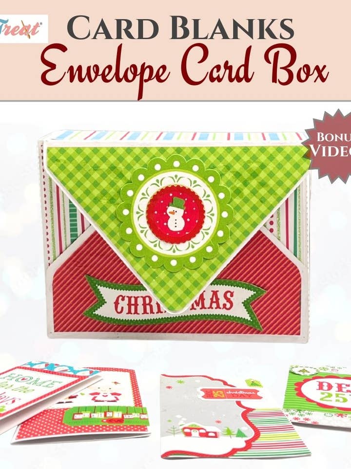 CrafTreat Card Blanks - Envelope Card Box for wholesale by CrafTreat