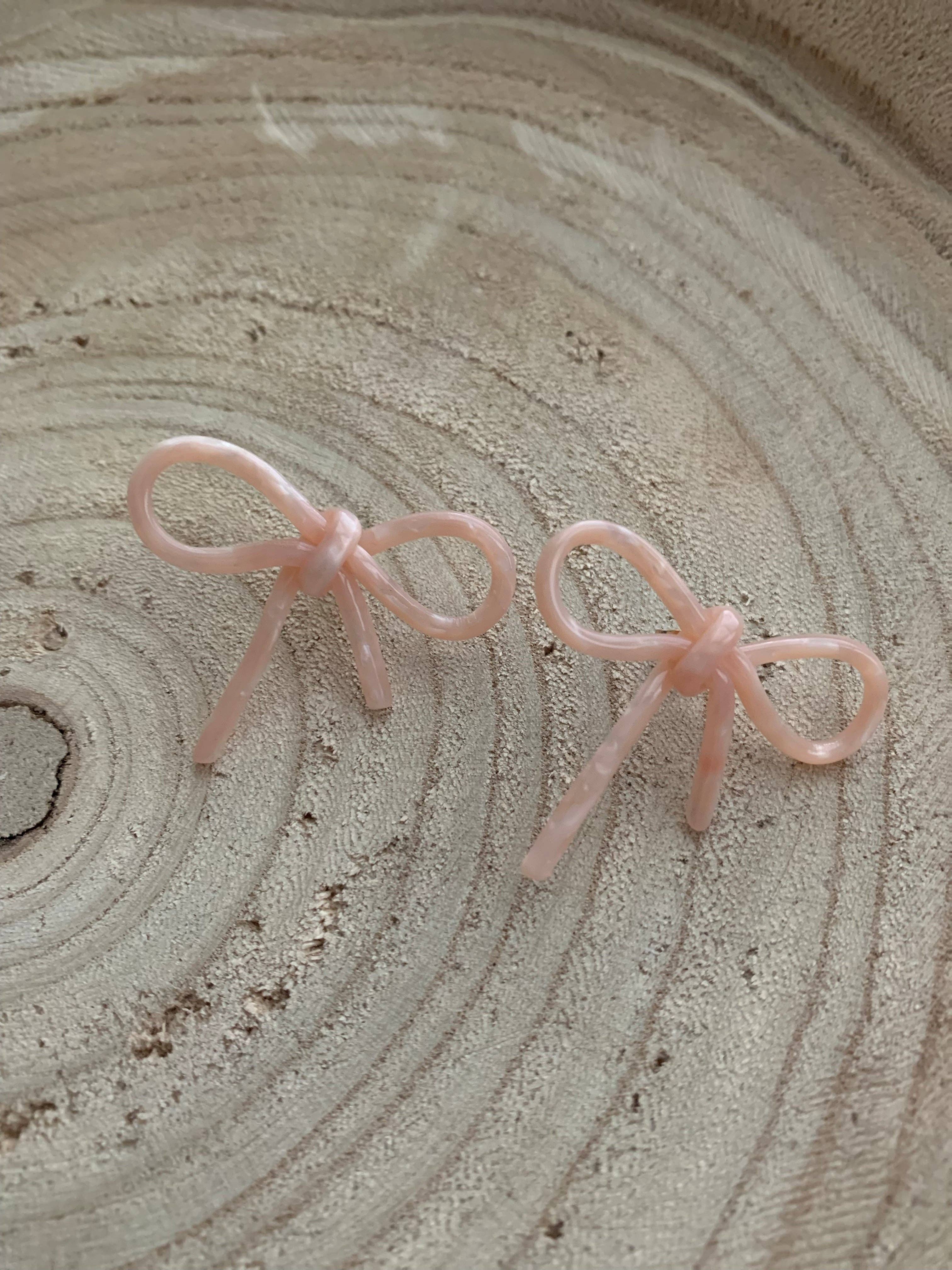 Lottie and Lucy - Wholesale Stud/Post Earrings - Tiny bow earrings7