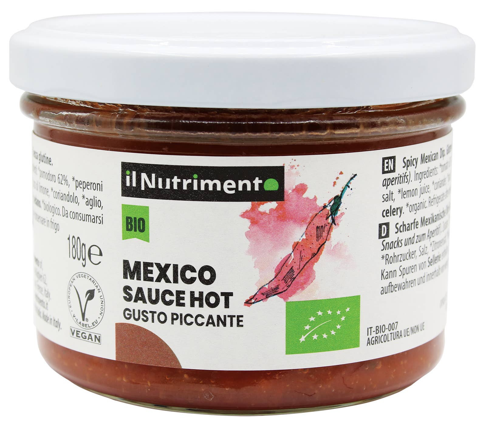 Probios - Wholesale Salsa - HOT MEXICAN SAUCE - spicy